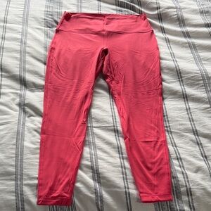 Lululemon Vibrant Pink Leggings